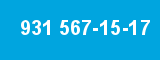931 567-15-17